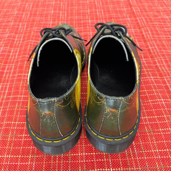 Dr.Marten men leather shoes Di Paolo 1461 in black US 13 lace-up